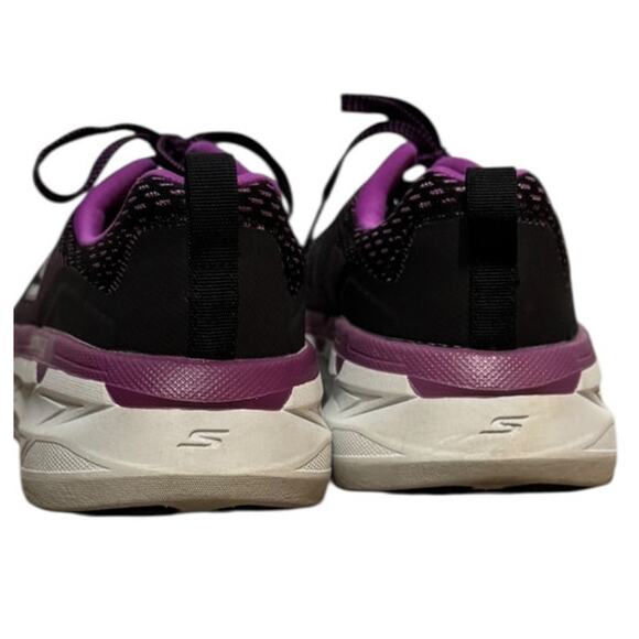 SKECHERS Air Cooled Go Run Purple Running Shoes SZ 6 - Picture 5 of 10